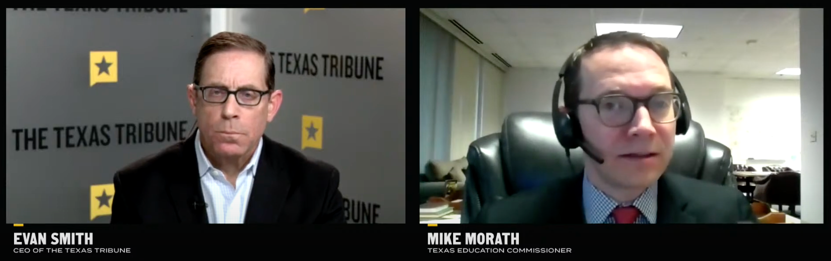 Evan Smith and Mike Morath