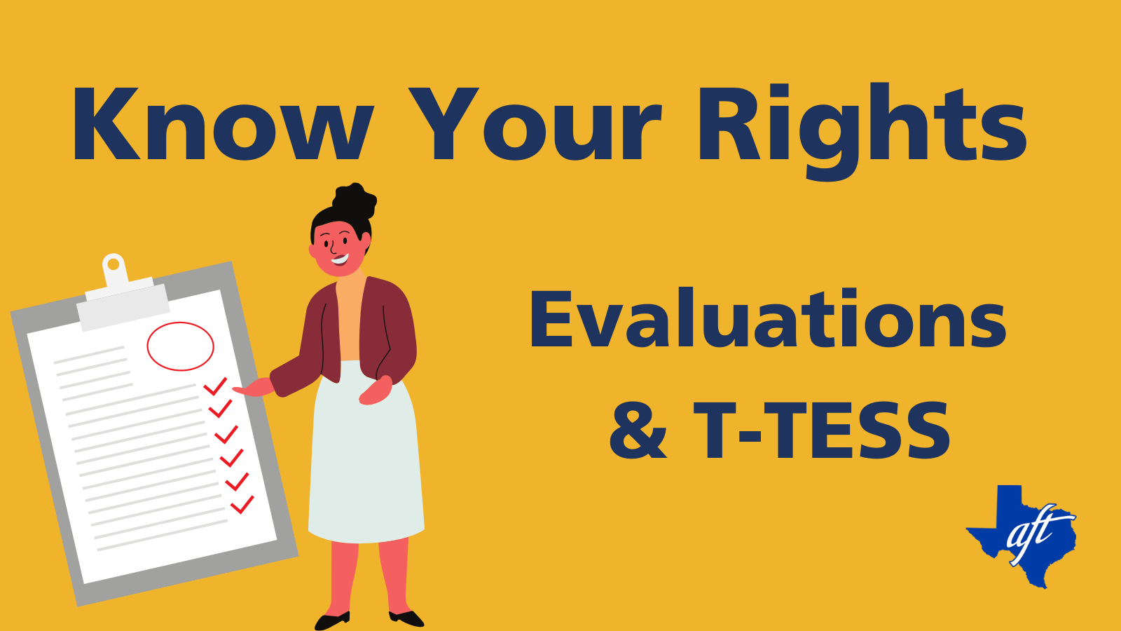 Texas AFT TTESS & Texas Teacher Evaluations Texas AFT
