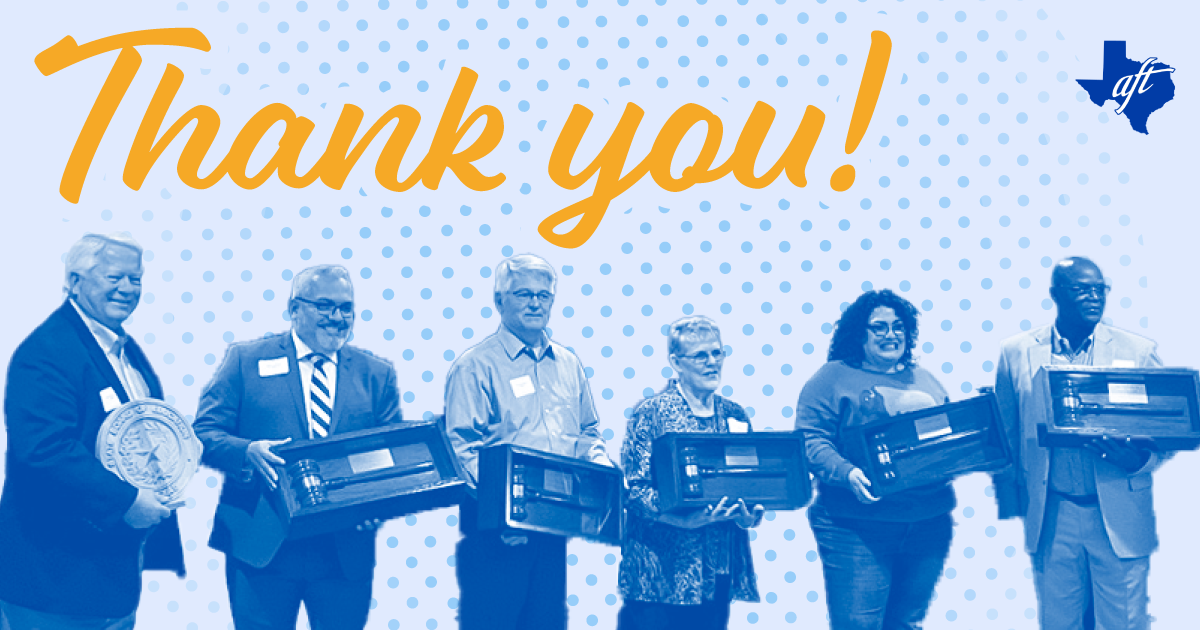 Texas AFT SBOE Lays Out Legislative Priorities, Gives Approval to