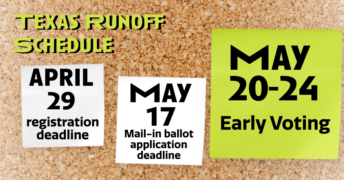 Texas AFT Answering FAQs Runoff Election Edition ‣ Texas AFT