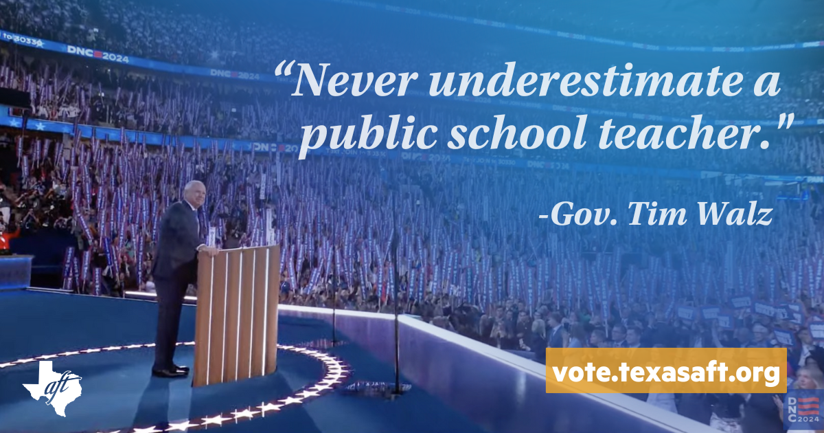 Texas AFT Aug. 23, 2025 We know who’s to blame ‣ Texas AFT